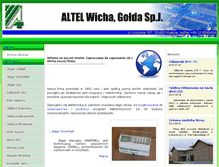 Tablet Screenshot of altel.pl