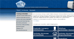 Desktop Screenshot of altel.net.pl